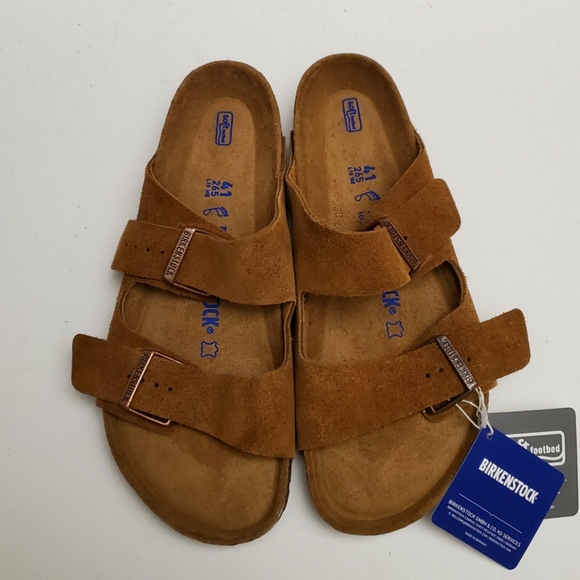 New Birkenstock Arizona Mink Suede 41 - Picture 2 of 6